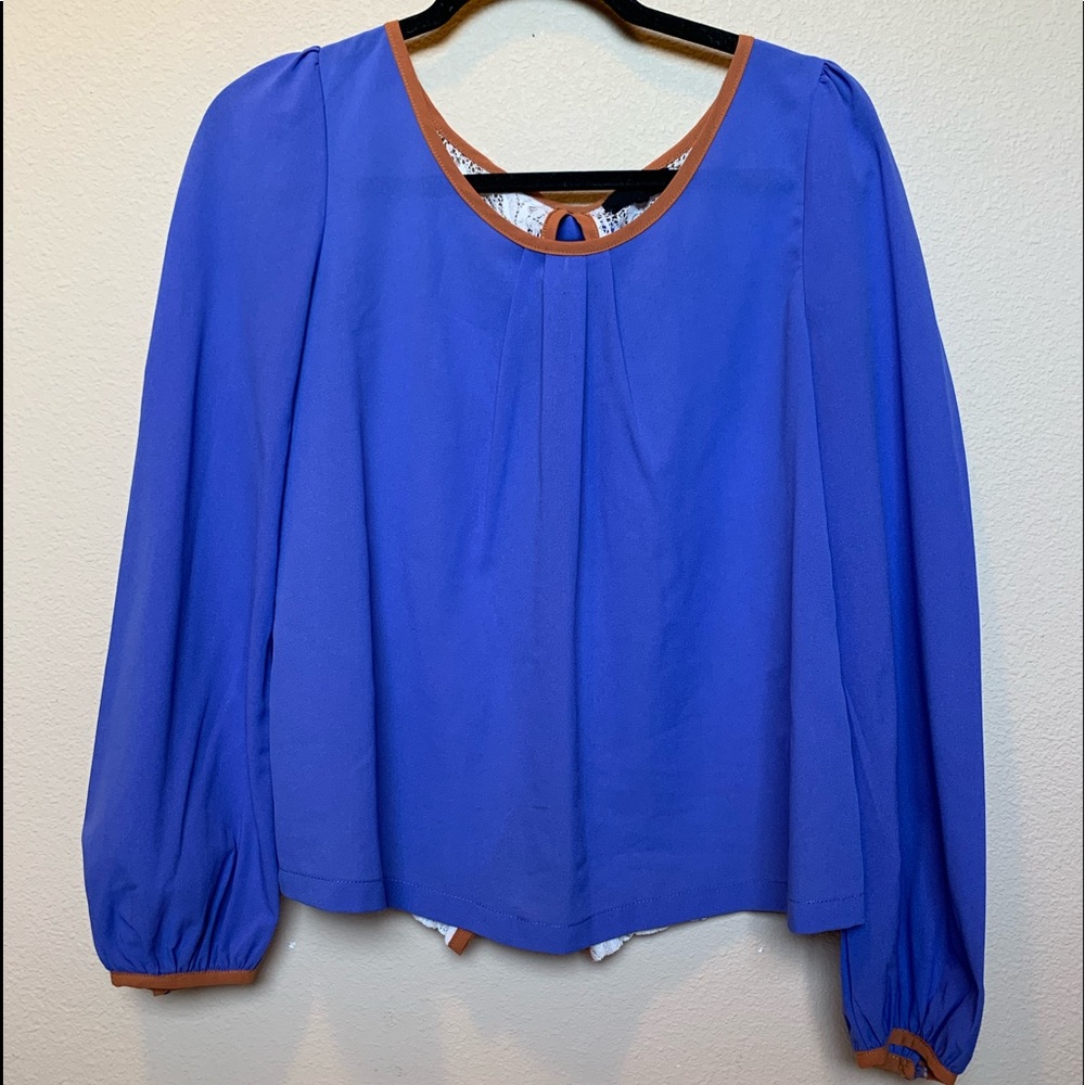 Ryu long sleeve shirt with bows on back large